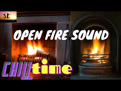 Cosy Ambience - Fireplace Sounds at Night #CosyFire #Relax #Chill #FreeYourMind #OpenFire