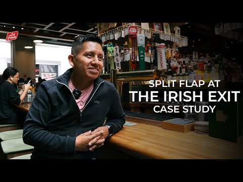 How The Irish Exit Uses Modern Bar Signage To Turn Penn Station Passersby Into Patrons.