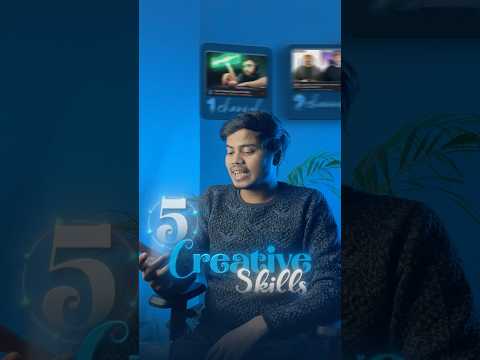 5 CREATIVE SKILLS😇|viral editing|skills|Anithing#viraledit  #anithing #alightmotion #capcut #skills
