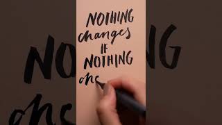 #nothingchangesifnothingchanges