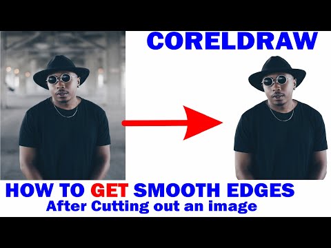 How To Get Smooth Edges After You Cut Out an Image in CorelDraw 2021 | CorelDraw Tutorial: Beginners