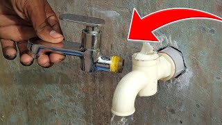 Why Didn't I Know This Trick Before, How To Change Broken Bathroom Faucet.