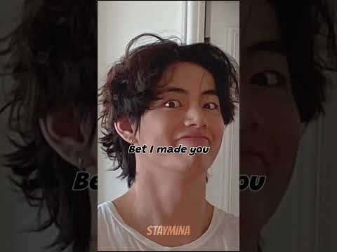 #taehyungkim Surely Made you Look 😌 #kpop #v #bts #taehyung