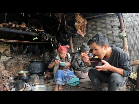 Rildok , An organic food eaten by the Sherpa community of Nepal || RURAL NEPAL || VILLAGE STYLE