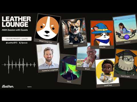 Leather Lounge Ep. 6 - Token giveaways and growing the $WELSH community