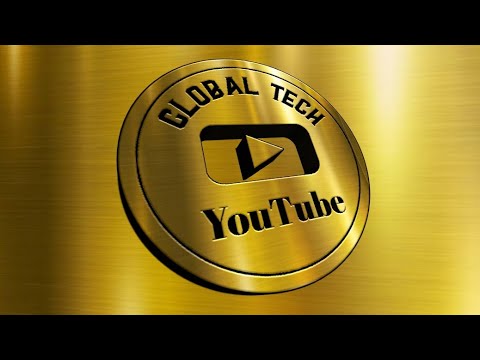 How to make gold logo design in pixel lab ll Global Knowledge 24