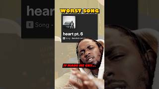 The WORST SONG on Kendrick Lamar's "GNX"