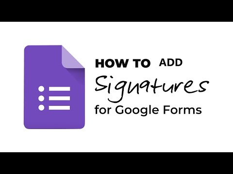How To Add E-Signature To Google Form.(Free.)