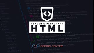 Code Headers & Paragraphs in HTML