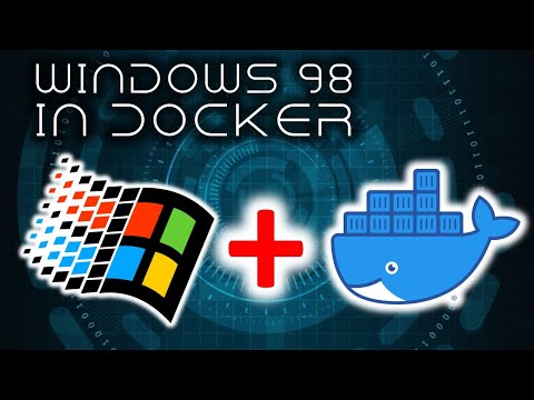 Run Windows 98 in a Docker Container!