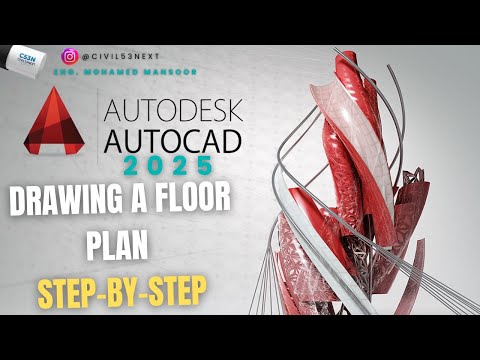 AutoCAD Tutorial: Drawing a Floor Plan Step-by-Step | Line vs. Multiline Methods