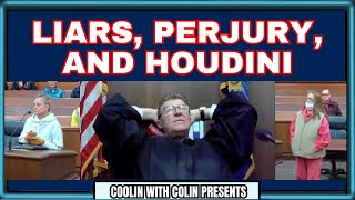 Liars, Perjury, And Houdini Acts Of Vanishing