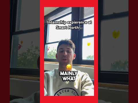 Sam’s internship journey at Smart North in Minnesota #smartnorth #minnesota #internship #explore