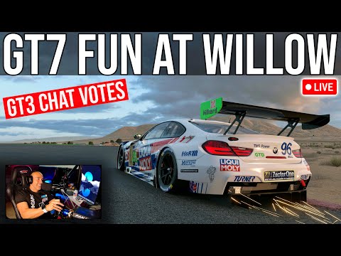 🔴 Live | GT7 Friday Night Fun | Willow Springs & Chat's GT3 Votes!
