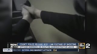Baltimore County Police release body worn camera footage from officer-involved shooting in Pikesvill