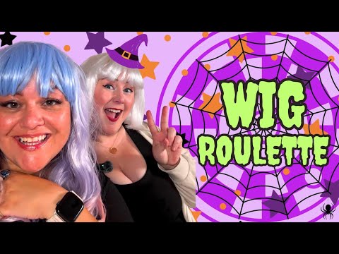 WI Try Playing HALLOWEEN WIG ROULETTE!! Will We Grab a Trick or a Treat?! 👻✨