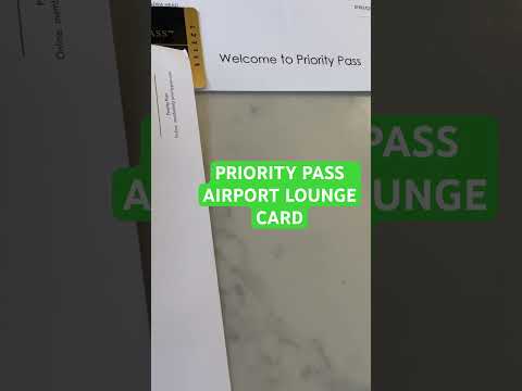 Priority Pass Airport Lounge Card #prioritypass #airportlounge #amexplatinum #centurion