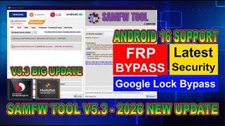 New Update 2026 SamFw Tool V5.3-2026 | Best Solution For Android Problem