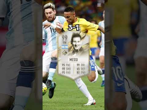Messi vs Neymar #shorts #messivsneymar #football