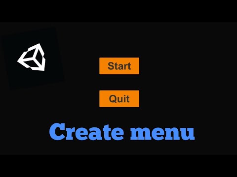 Menu System || Unity Tutorial