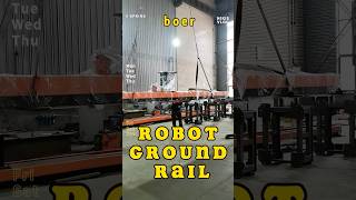Robot Earth Rail, Precise Guidance No Bias #robotpositioner #machine #boerrobot #robotcontrol