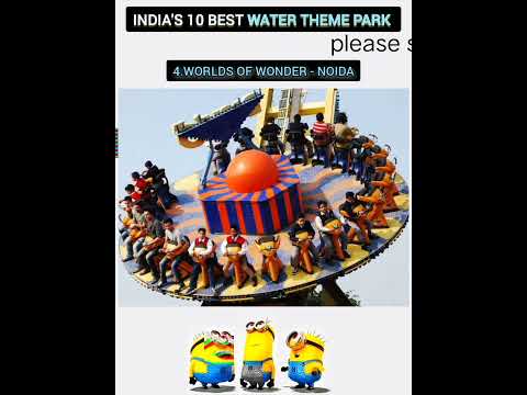 India's Best 10 Water Theme Park #waterthemepark #shortvideo #ytshorts