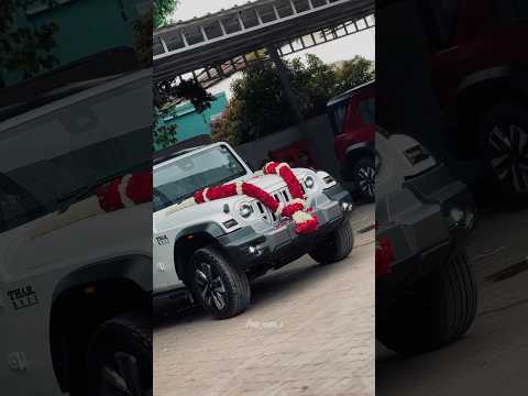 Thar roxx white delivery #tharroxx2025 #tharroxx #mahindra