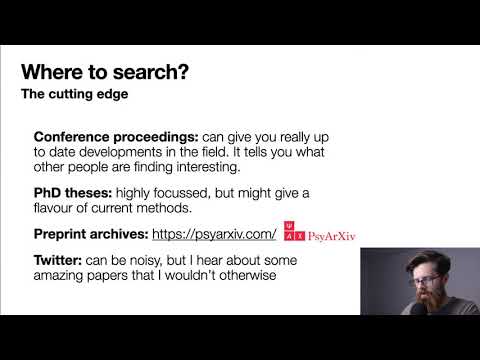 Searching the Literature