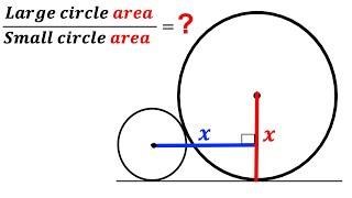 Can you find the Circle area Ratio? | (Justify) | #math #maths | #geometry