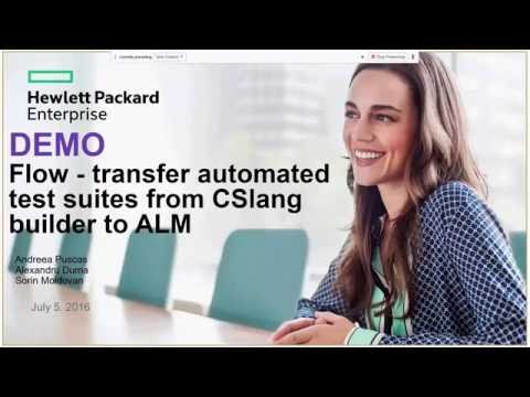 OO Community Hackathon 2016 - CloudSlang Tests To ALM