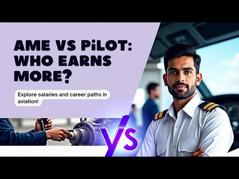 AME vs Pilot Salary in India: How Much Can You Really Earn in Aviation? (My Journey Insight)