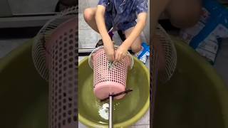 Clever Hack for Washing Clothes #shorts