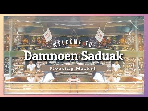 Damnoen Saduak Floating Market | Christmas 2018