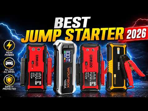 Best Jump Starter 2026 – Top 5 Powerful Picks for Every Car