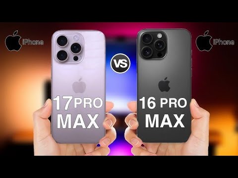iPhone 17 Pro Max Vs iPhone 16 Pro Max | Specs Review Camparison