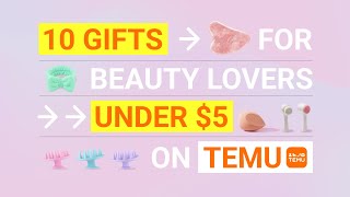 10 Gifts Under $5 for Beauty Lovers on Temu | Temu Reviews