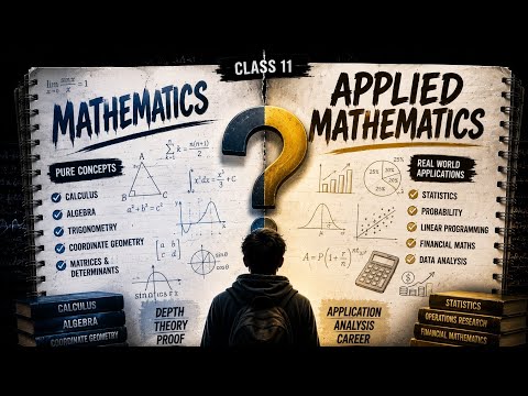 ISC Mathematics vs. Applied Mathematics in Class 11 | Which One Should You Choose?