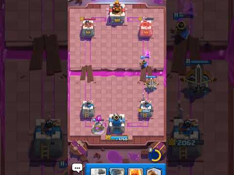 When the opponent have no elixir in Clash Royale