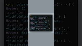 Master Table Control in React! #ReactTables