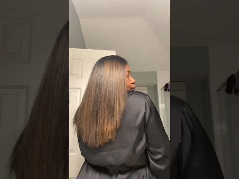 At home Silk Press, Pre cut! #silkpress