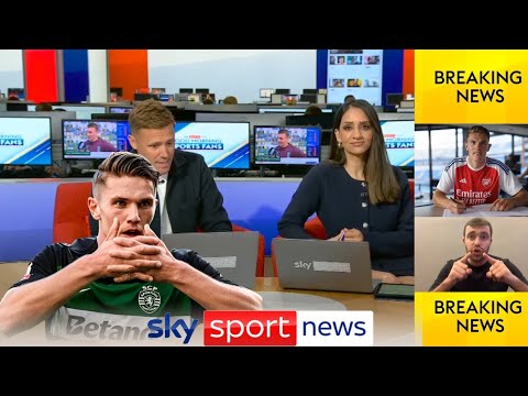 Arsenal Sign Viktor Gyökeres Deal, Fabrizio Romano Confirms! Sky Sports | Arsenal Transfer News