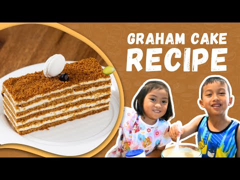 Easy Graham Cake Recipe by Noel and Nina 🍰👩‍🍳👨‍🍳