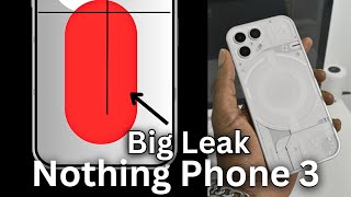 Nothing Phone 3 Front Panel Leaked - BIG NEWS