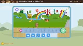 Codemonkey Jr One Hour of Code - Learn Monkey Sequencing (Coding for Kids Kindergarten 4-6 years)