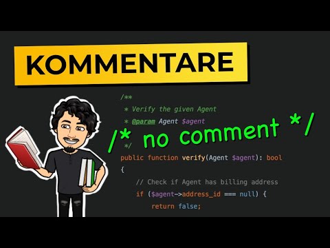 Kommentare - Kommentieren ist für die Schwachen?! | Clean Coding Sessions mit Timo Körber