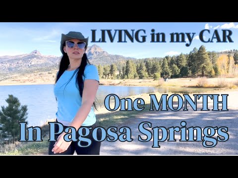 LIVING in MY CAR in PAGOSA SPRINGS | Full-Time TRAVEL