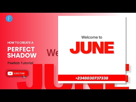 HOW TO MAKE A PERFECT SHADOW FOR YOUR TEXT
