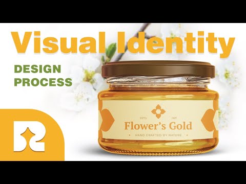 Flower's Gold Visual Identity Design Process [FUNJECT]
