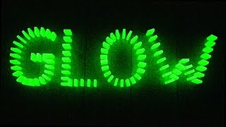INSANE Glow-in-the-Dark Dominoes!