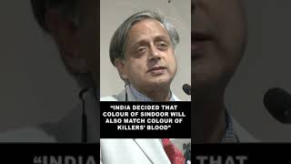 Shashi Tharoor evokes widow's wounds, says terrorists will bleed for every tear #shashitharoor